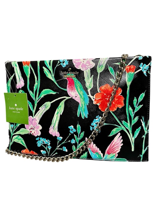 kate spade Handbags - Kate Spade Cameron Street Black Jardin Convertible Crossbody Storybook Lining